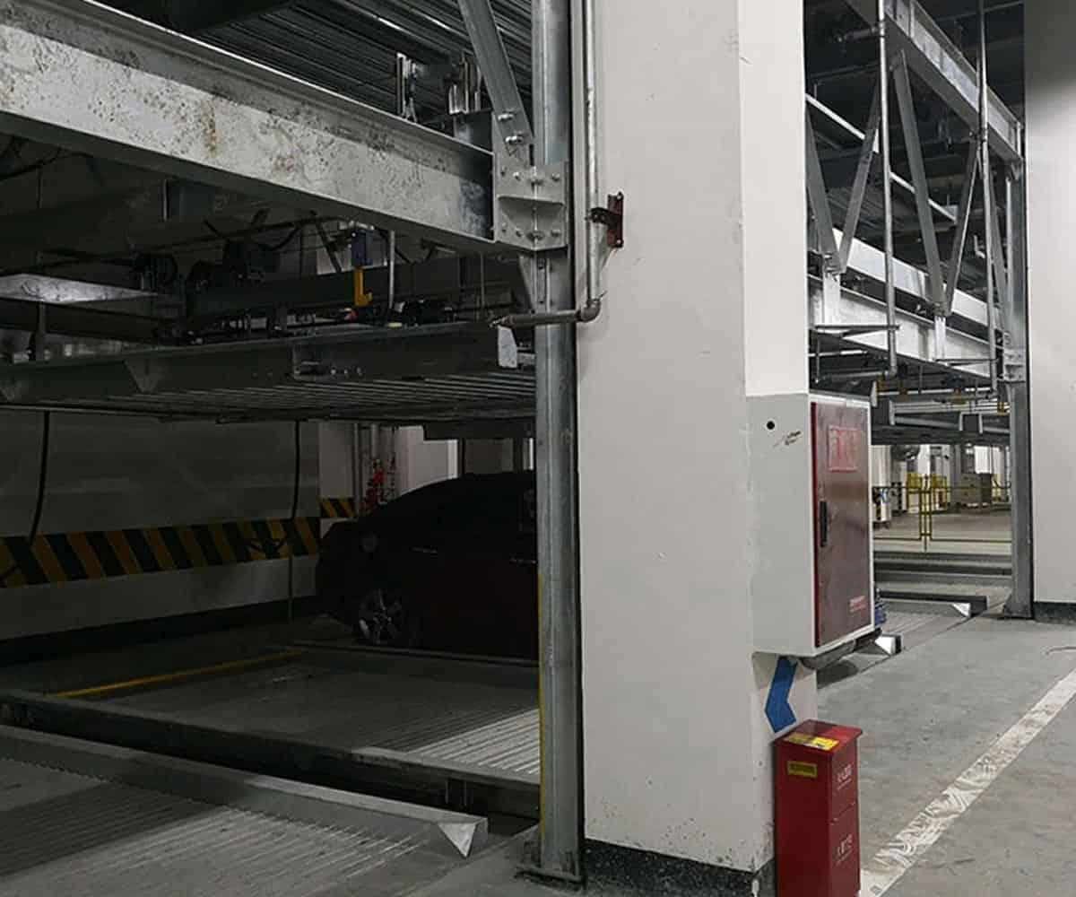雙層簡易式機械停車場維保