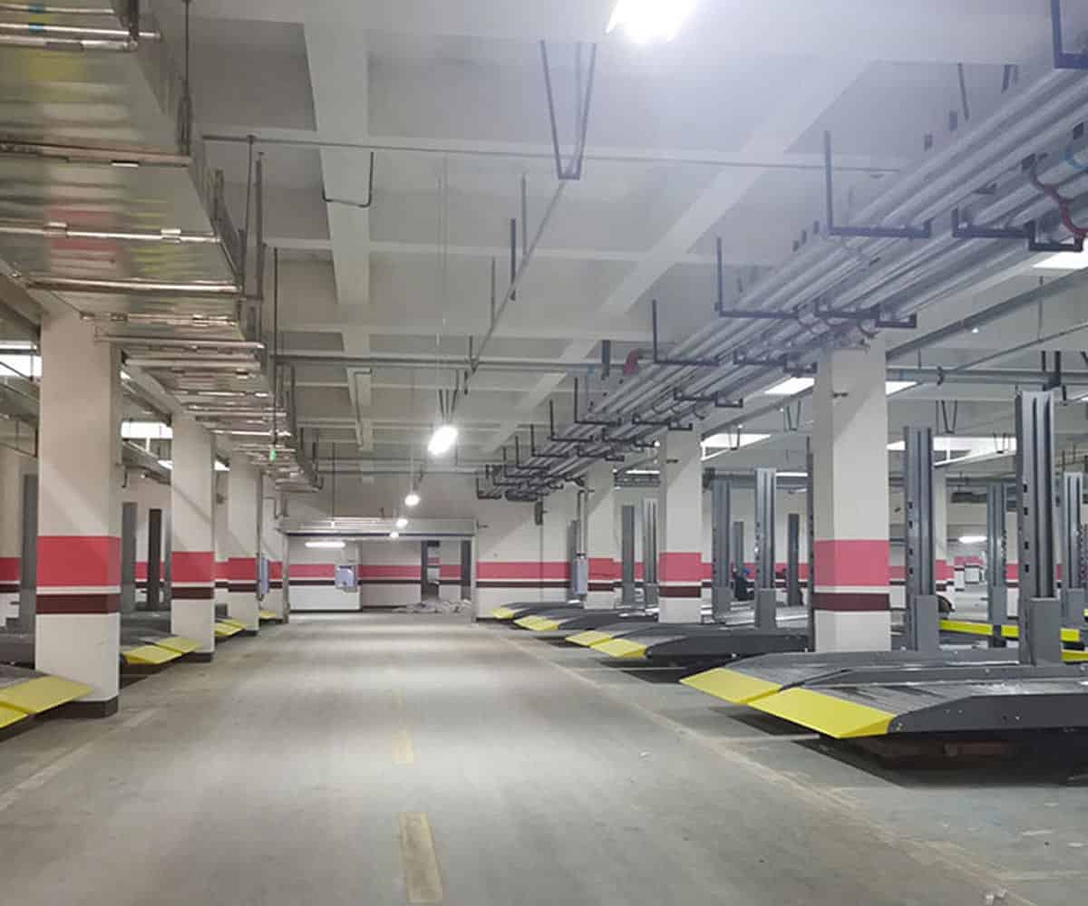 2層簡易類機械式立體車庫短租