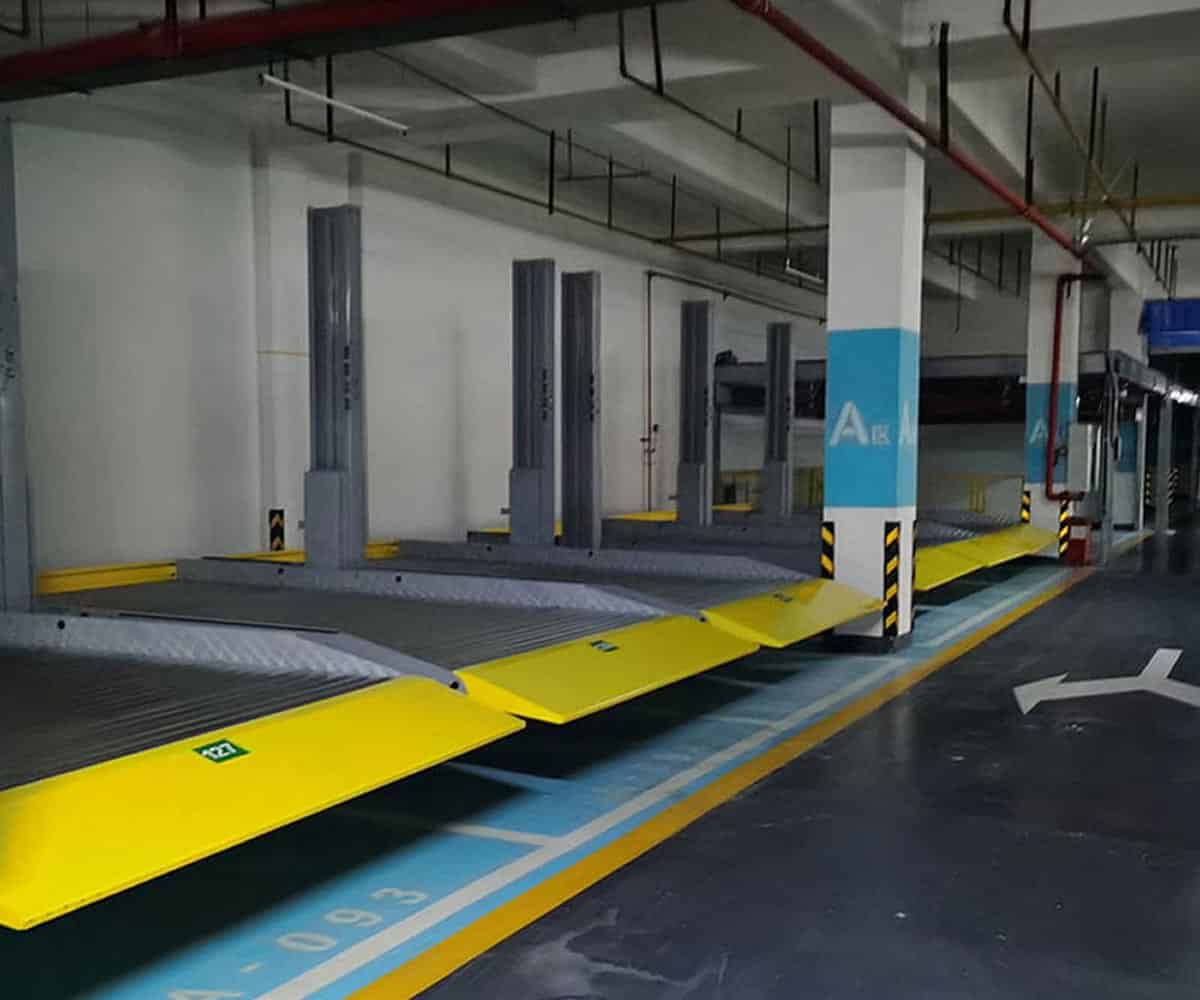 河口雙層PSH型立體停車場(chǎng)回收