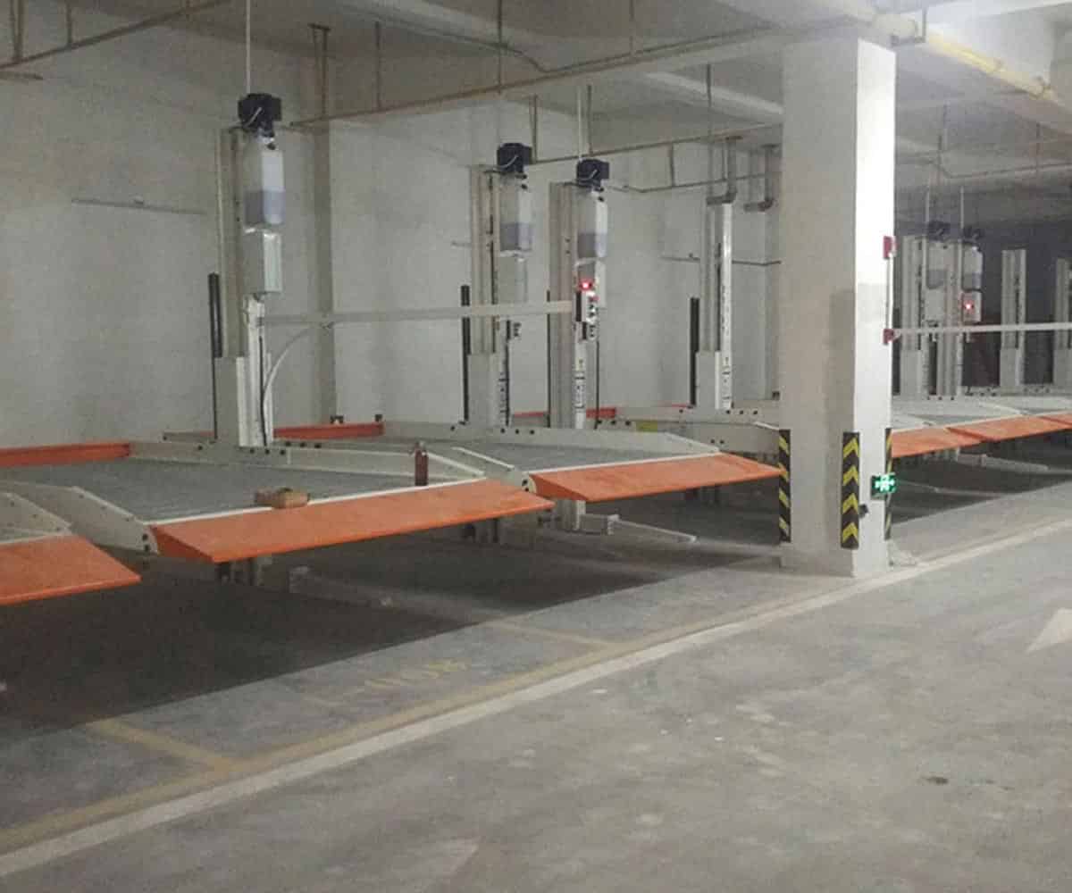 玉溪四柱升降式機械立體車庫過規(guī)劃