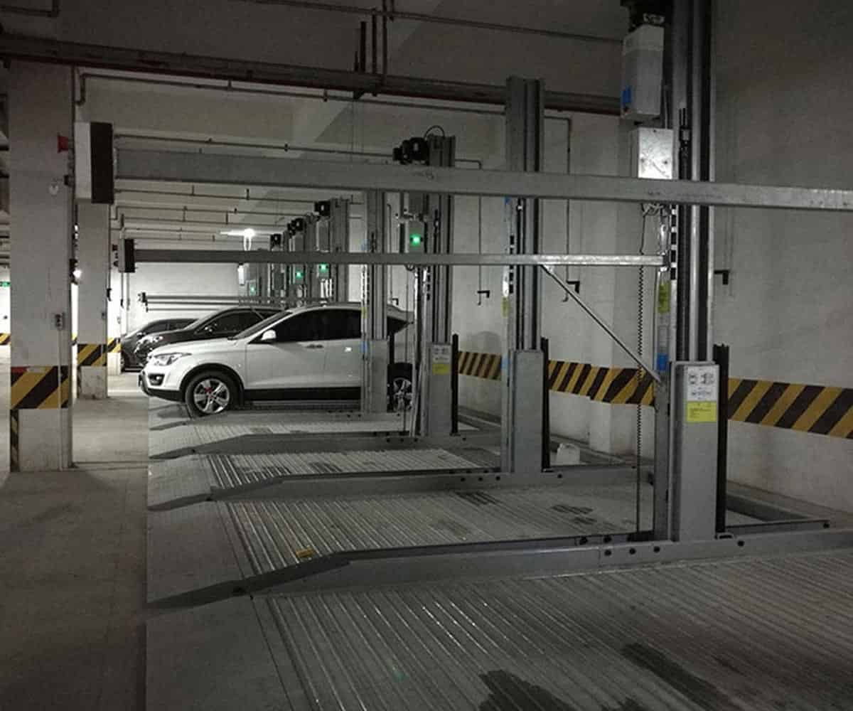 貢山雙層簡易升降類機械式停車位維保
