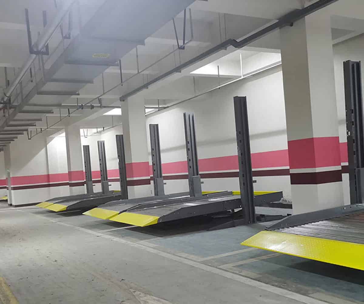升降平移式機械停車設備過驗收