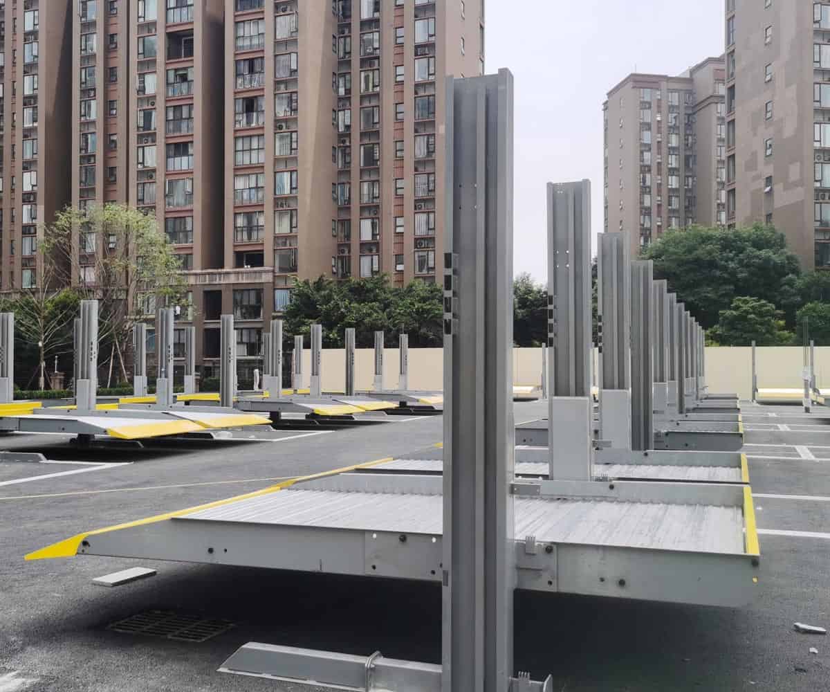 滄源升降橫移式機械停車場回收