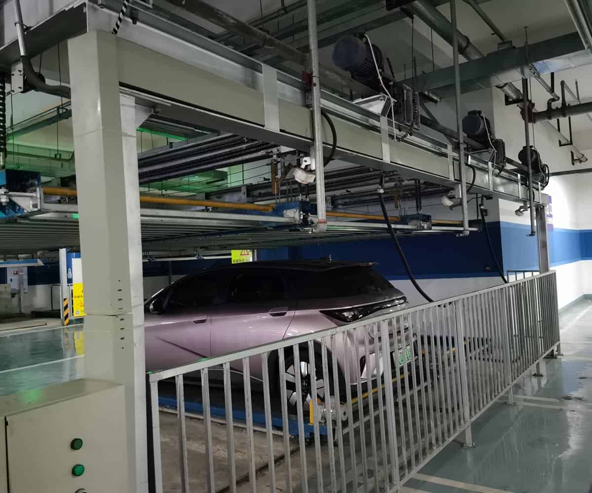單列式二層PSH升降橫移類立體停車設備