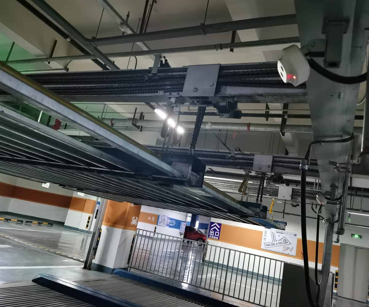 六層PSH升降橫移類立體停車設備