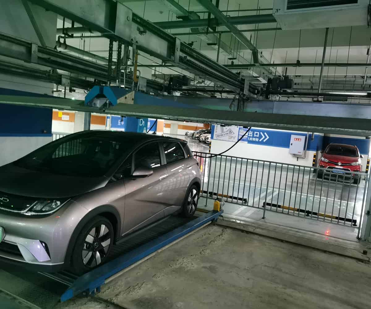 彌勒七層PSH升降橫移類立體停車設備